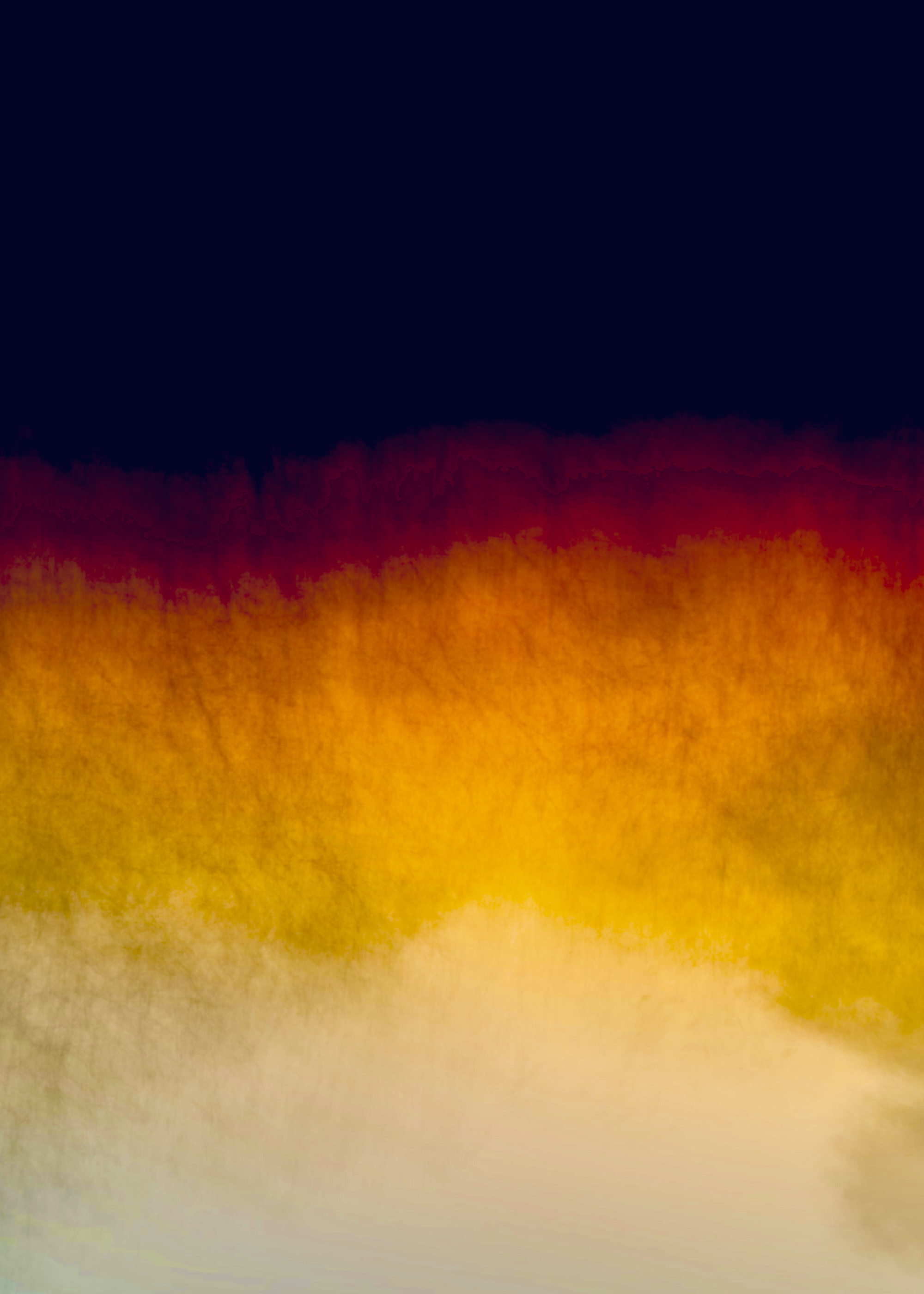 Abstract gradient from navy blue through burgundy to golden yellow - abstract photography
